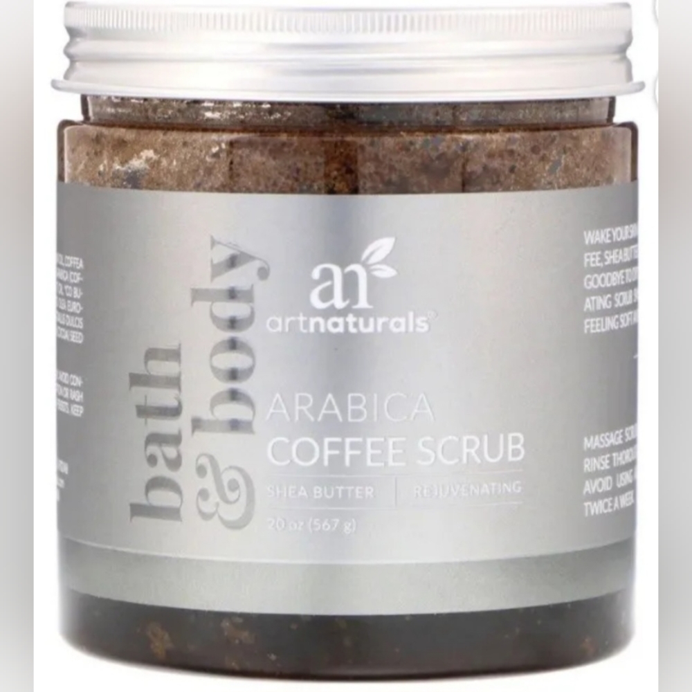 Artnaturals Arabica Coffee Body Scrub (20 Oz / 567g) W/ Rejuvenating Shea Butter